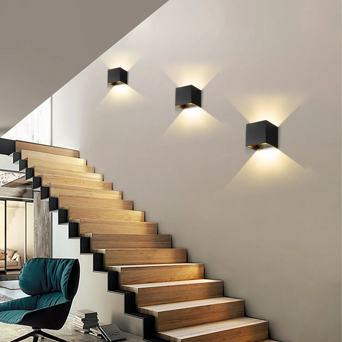 Moderne Wandlamp met Bewegingssensor 0