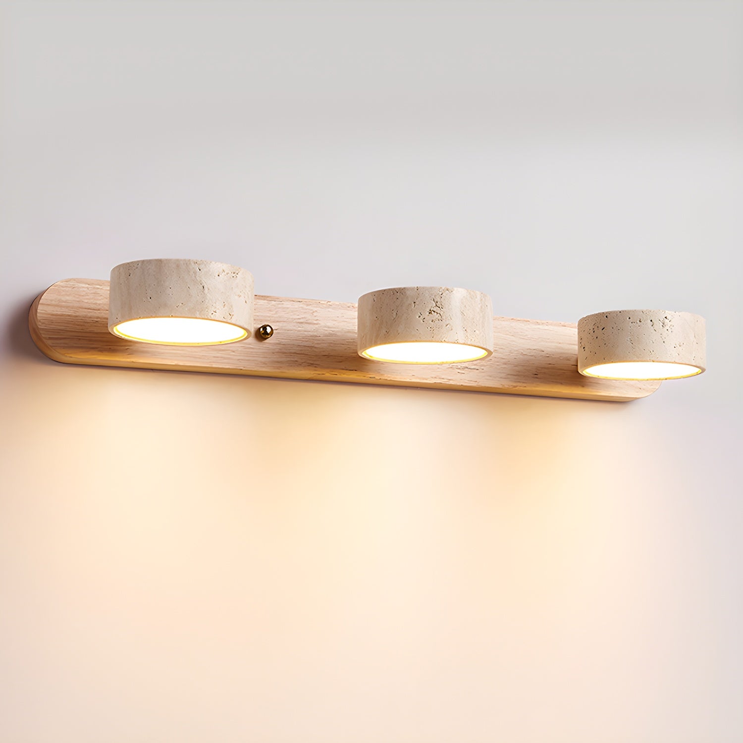 Moderne Wandlamp voor Binnen met Natuurlijke Materialen en Geïntegreerde LED 11