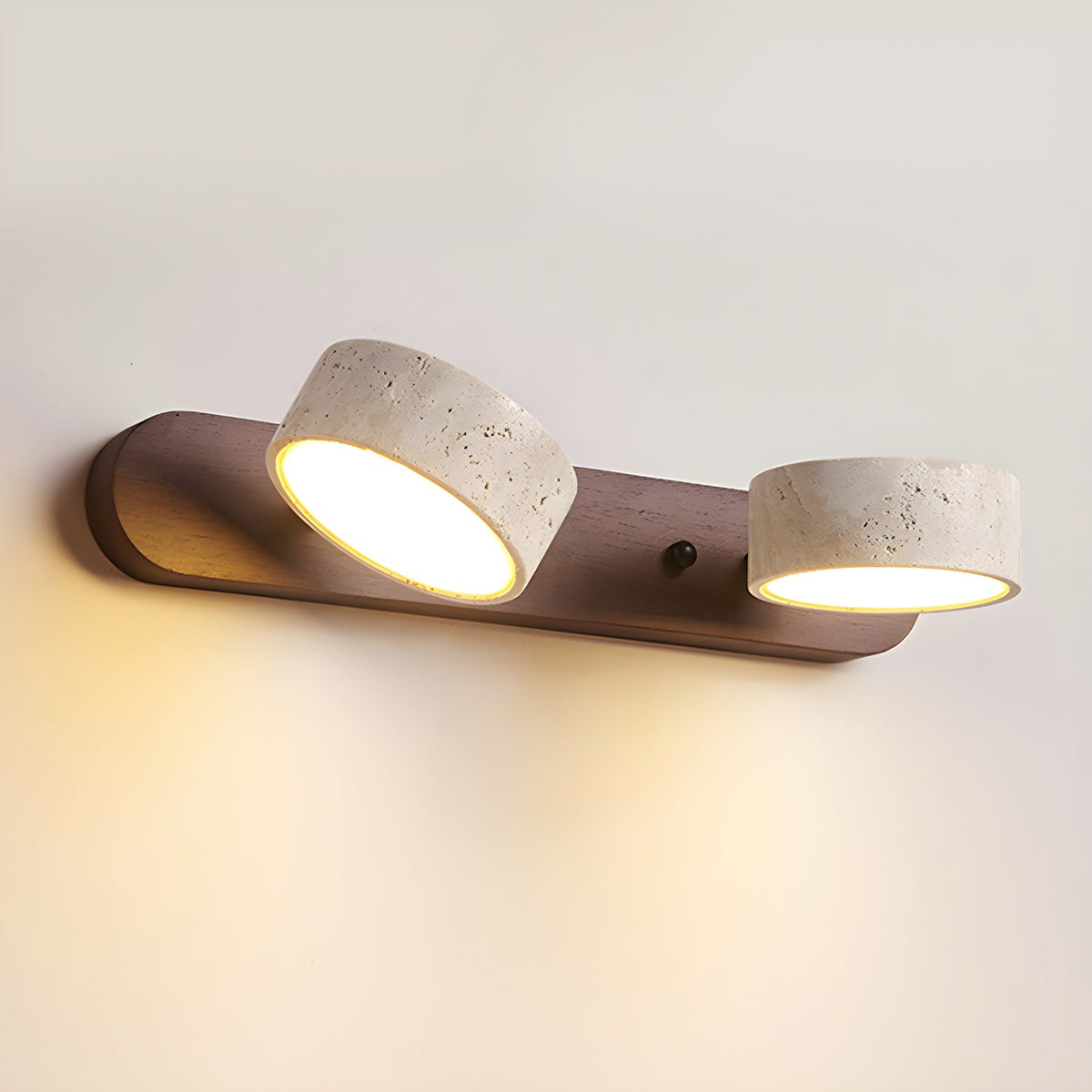 Moderne Wandlamp voor Binnen met Natuurlijke Materialen en Geïntegreerde LED 4