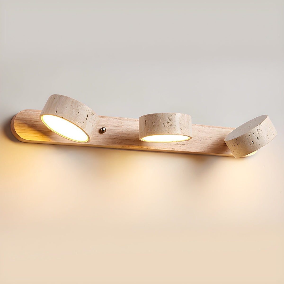Moderne Wandlamp voor Binnen met Natuurlijke Materialen en Geïntegreerde LED 7
