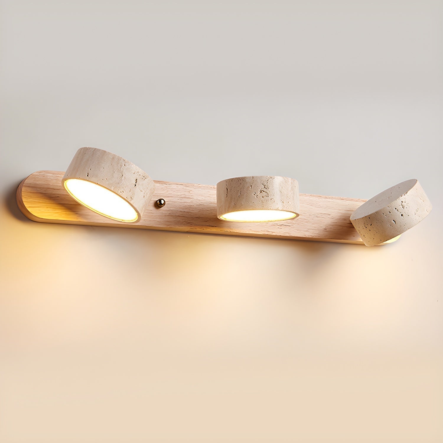 Moderne Wandlamp voor Binnen met Natuurlijke Materialen en Geïntegreerde LED 7