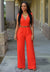 Dames Jumpsuit Feestelijk Polyester Elegante Snit-5