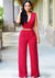 Dames Jumpsuit Feestelijk Polyester Elegante Snit-6