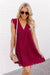 Variant image for Dames Mini Jurk Eenvoudige Stijl Lichte Stof voor Zomerjurkjes-49