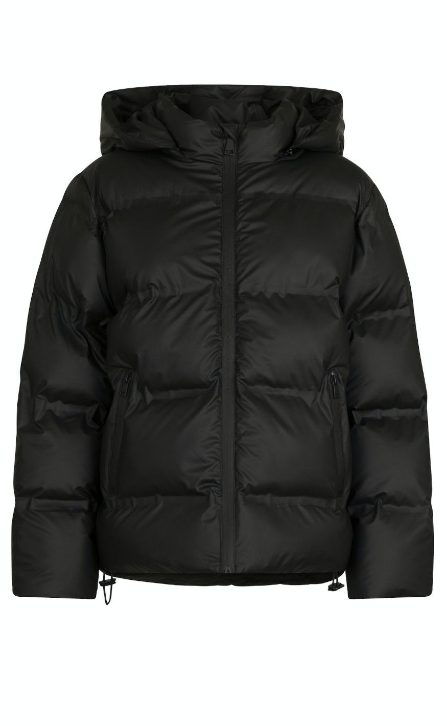 Dames Lange Winterjas Gewatteerd Polyester Met Stijlvolle Bescherming-2