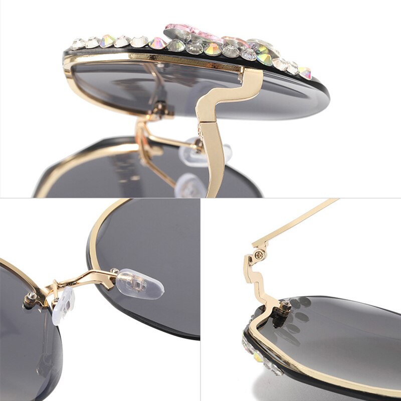 Oversized Chique Zonnebril