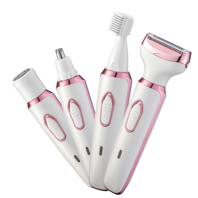 4-in-1 elektrisch scheerapparaat voor vrouwen