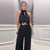 Dames Jumpsuit Feestelijk Luxe Polyester voor Zomer-4