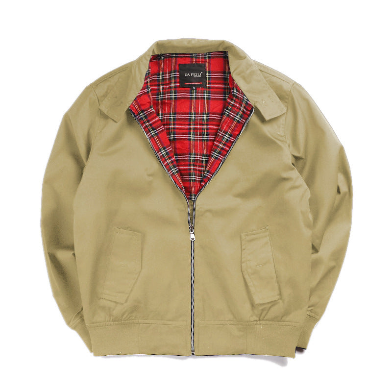 Heren Harrington-Jas Casual Stijl