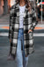Variant image for Dames Winterjas Losse Wollen Caroma Patroon-8