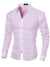 Heren Overhemd Casual Contrasterend 100% Katoen