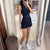 Dames Jumpsuit Mouwloos Elegant V-hals Feestelijk Luxe Stof-1