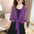 Variant image for Dames Blouse Lente Open Front 100% Katoen Ademend Casual-20