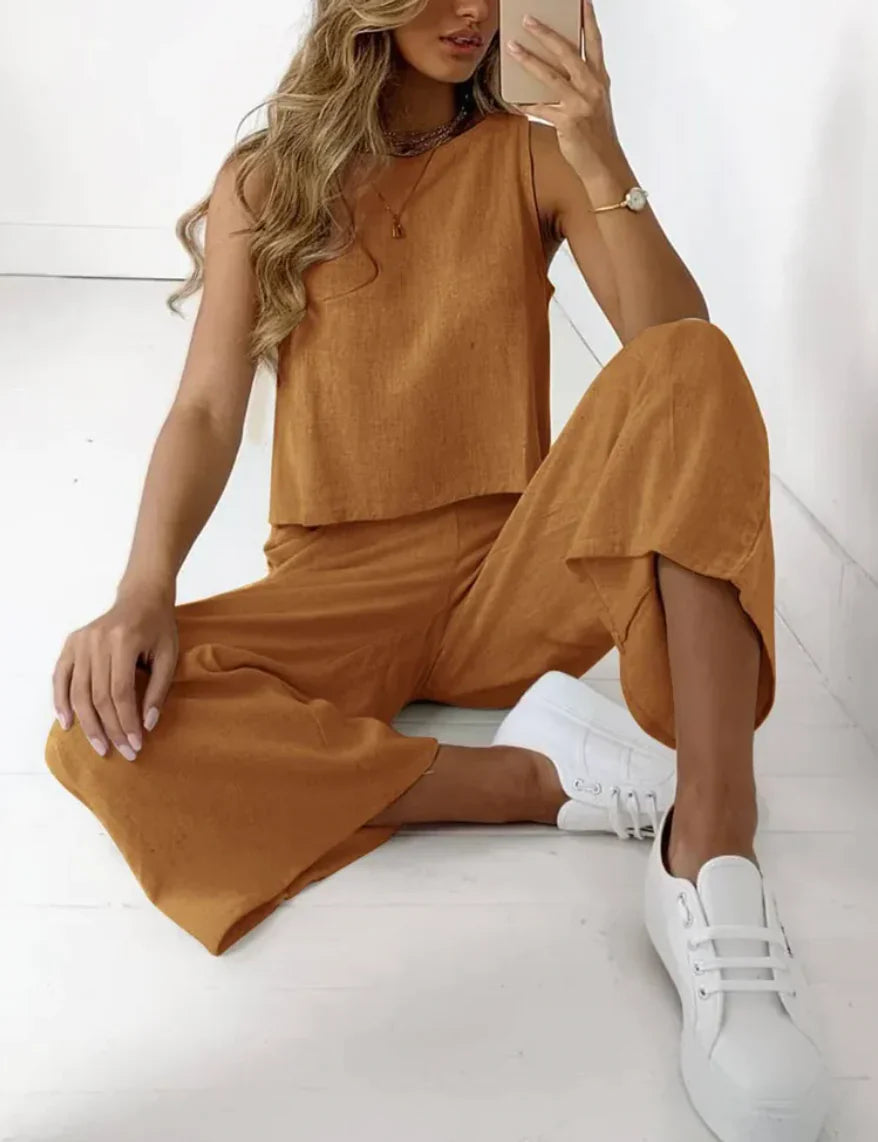 Variant image for Dames Lounge Set Comfortabel Ademend Katoen-33