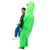 Opblaasbaar Alien Kostuum voor Halloween 2