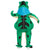 Opblaasbaar Kostuum Frosch Voor Halloween - Ruim Opblaaspak Met Ingebouwde Ventilator 5
