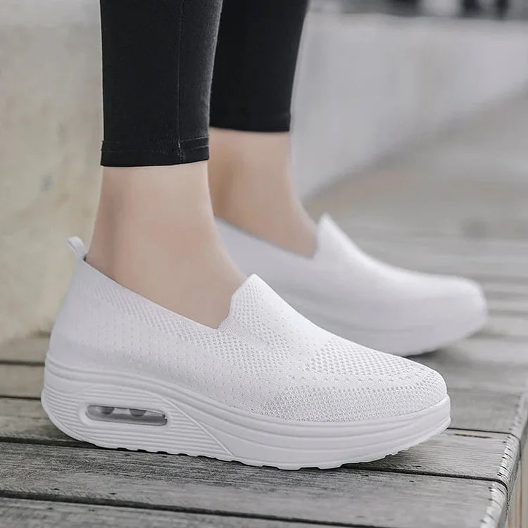 Variant image for Dames Schoenen Grijs Stijlvol Ademend Orthopedisch-37