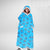 Oversized Deken Hoodie Met Sherpa Voering Voor Dames Microfleece 1