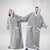 Oversized Deken Hoodie Met Sherpa Voering Voor Dames Microfleece 3