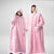 Oversized Deken Hoodie Met Sherpa Voering Voor Dames Microfleece 8