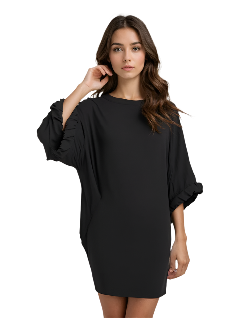 Oversized Jurkje met Zakdetails voor Dames 0