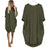 Oversized Jurkje met Zakdetails voor Dames 12