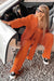 Variant image for Dames Set Linnen Shirt en Broek Ademend Stijlvol-11