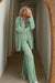 Variant image for Dames Set Linnen Shirt en Broek Ademend Stijlvol-1