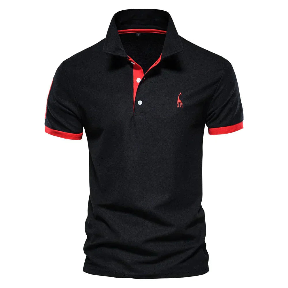 Polo shirt voor heren, klassieke relaxte pasvorm 8