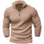 Heren Trui Ritssluiting Casual Comfortabel Zachte Stof-1
