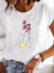 Variant image for Mooie T Shirts Dames Moderne Slim Fit Zachte Ademend Materiaal-46