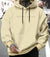 Zwarte Hoodie Heren Casual Katoen Comfortabele Pasvorm-2