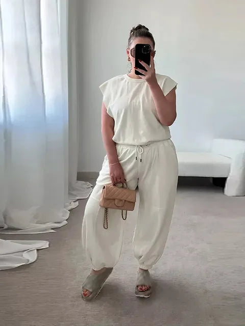 Variant image for Dames Jumpsuit Casual Met Flatterende Taille En Trekkoord Polyester-8