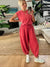 Variant image for Dames Jumpsuit Casual Met Flatterende Taille En Trekkoord Polyester-29