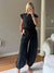 Variant image for Dames Jumpsuit Casual Met Flatterende Taille En Trekkoord Polyester-36