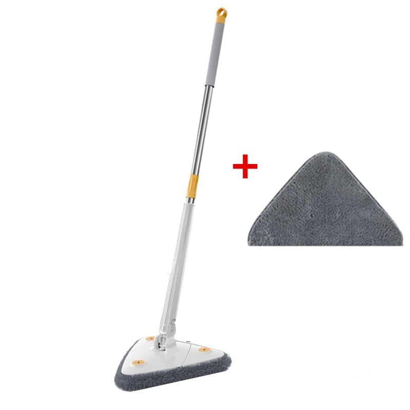 Zelfdraaiende driehoekige mop