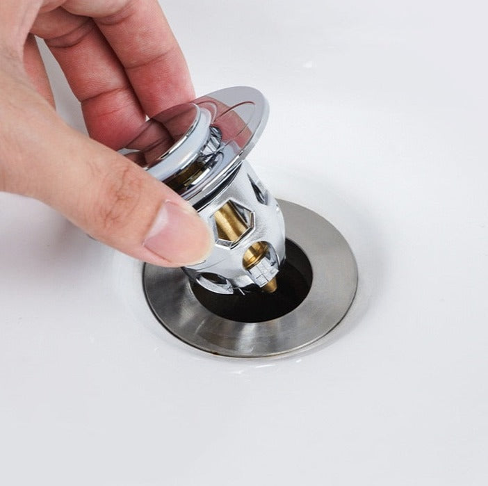 Pop-Up Basin Drain Stopper