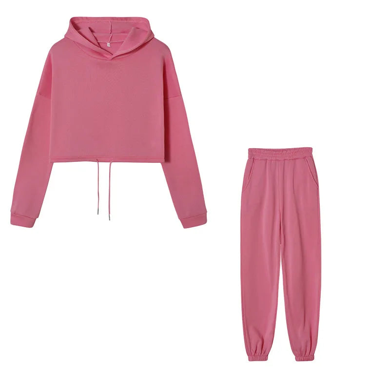 Variant image for Dames Trainingspak Kort Ademend Katoen Trendy Comfortabel Sportief-31