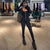 Dames Jumpsuit Aansluitend Feestelijk Met Vierkante Halslijn Polyester Spandex-5