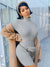 Variant image for Dames Jumpsuit Bodycon Feestelijk Korte Mouwen Polyester-29