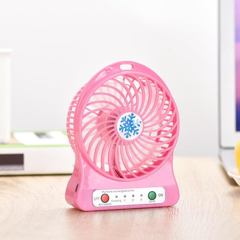 Draagbare miniventilator