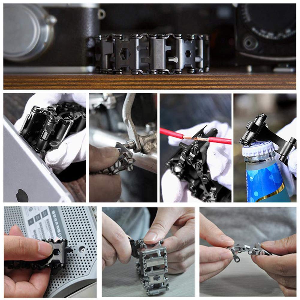 Roestvrijstalen Multi-gereedschap Armband
