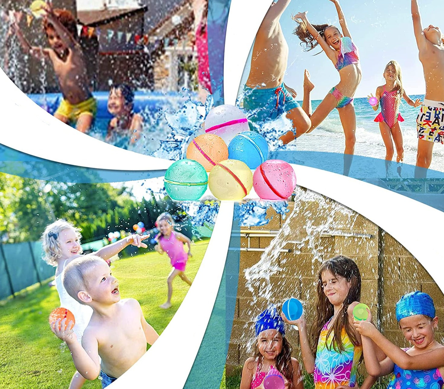 Herbruikbare waterballonnen