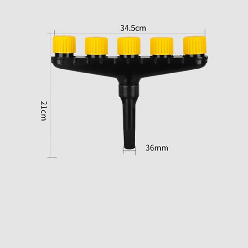 Verstelbare Multi-Kop Tuinsproeier