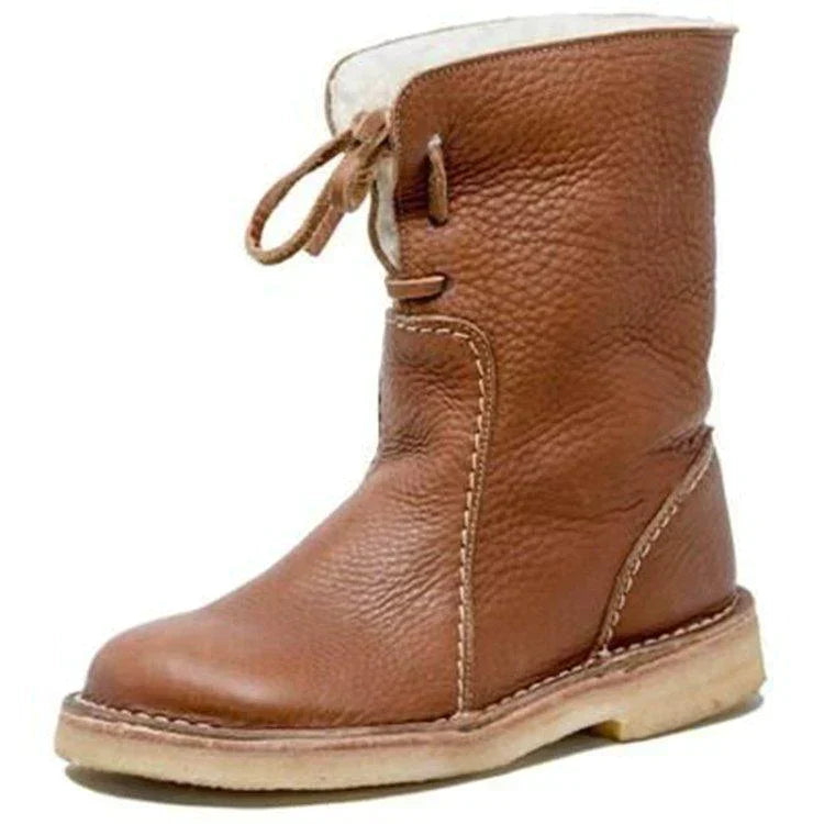 Dames Laarzen Waterdicht Fleece met Zachte Wollen Voering 1