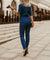 Dames Jumpsuit V-Hals Halve Mouwen Polyester Feestelijk-2
