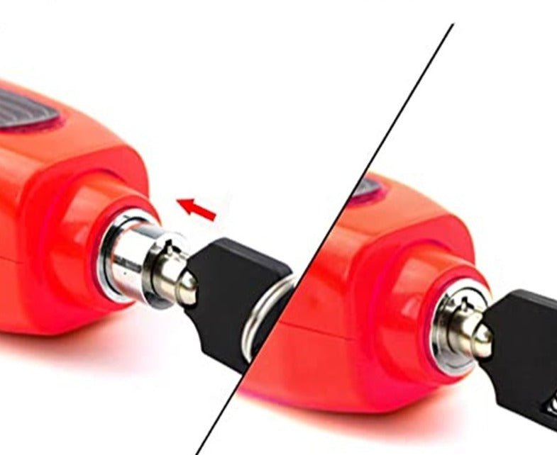 Motorfiets Anti-Diefstal Stuurvergrendeling