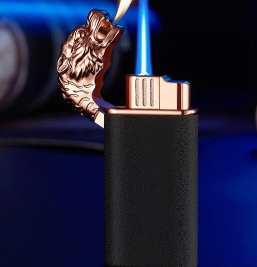Double Flame Metalen Beest Aansteker