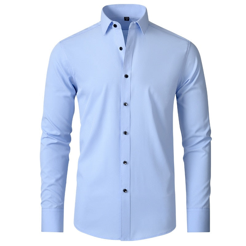 Modern Stretch Shirt Lange Mouw