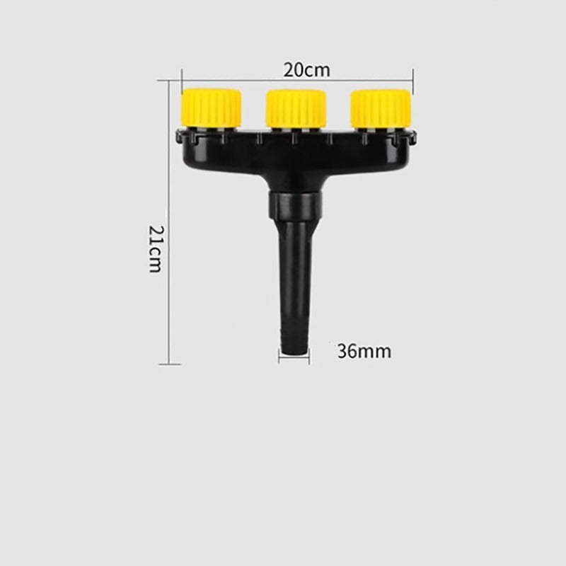 Verstelbare Multi-Kop Tuinsproeier